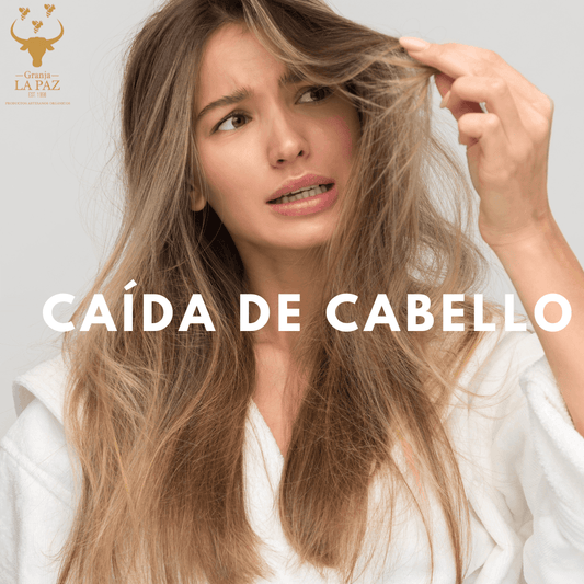 Caída de cabello causas remedios problema cura natural ecológica granja la paz